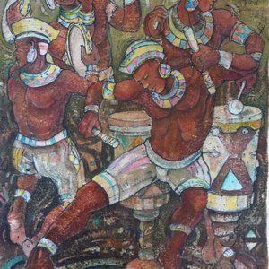 Tribal Dance (1) by Fataar, Bielal