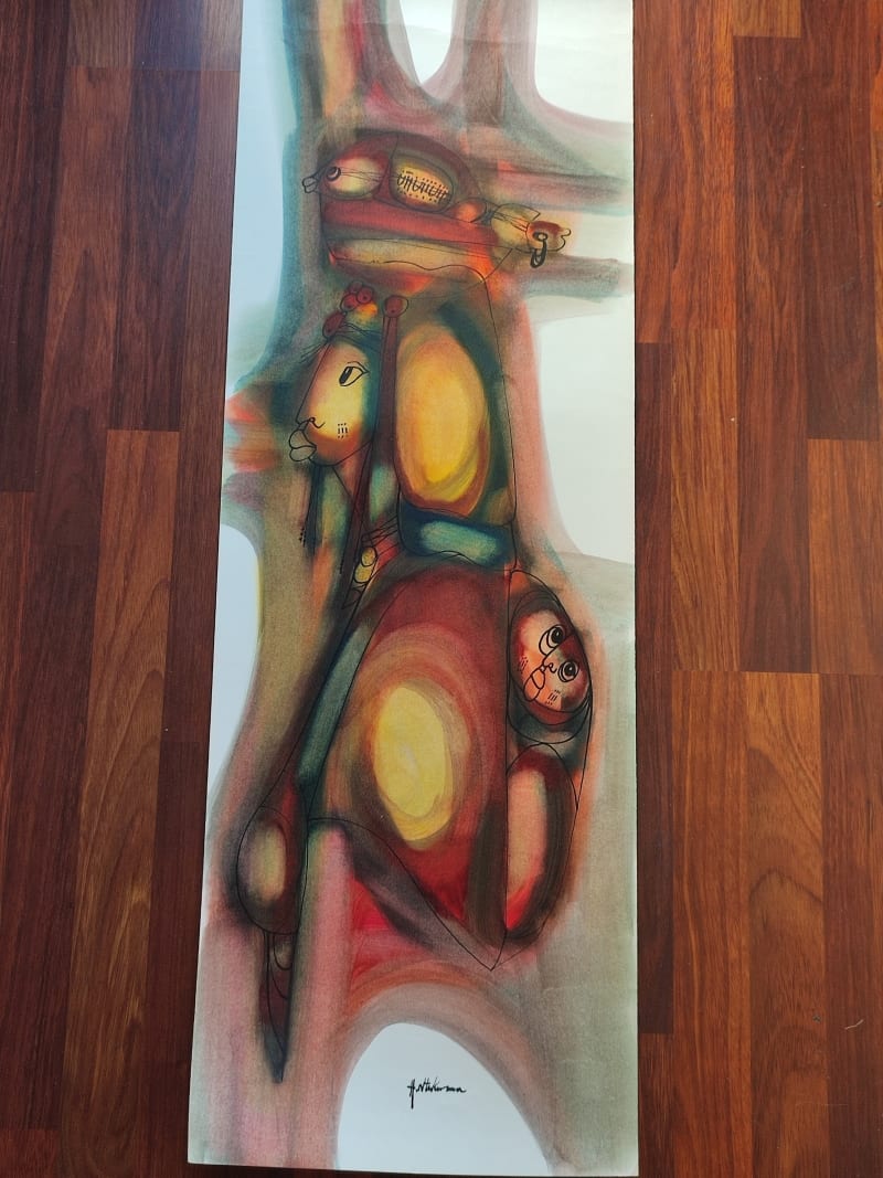 Woman at Work by Ntukwana, Hargreaves