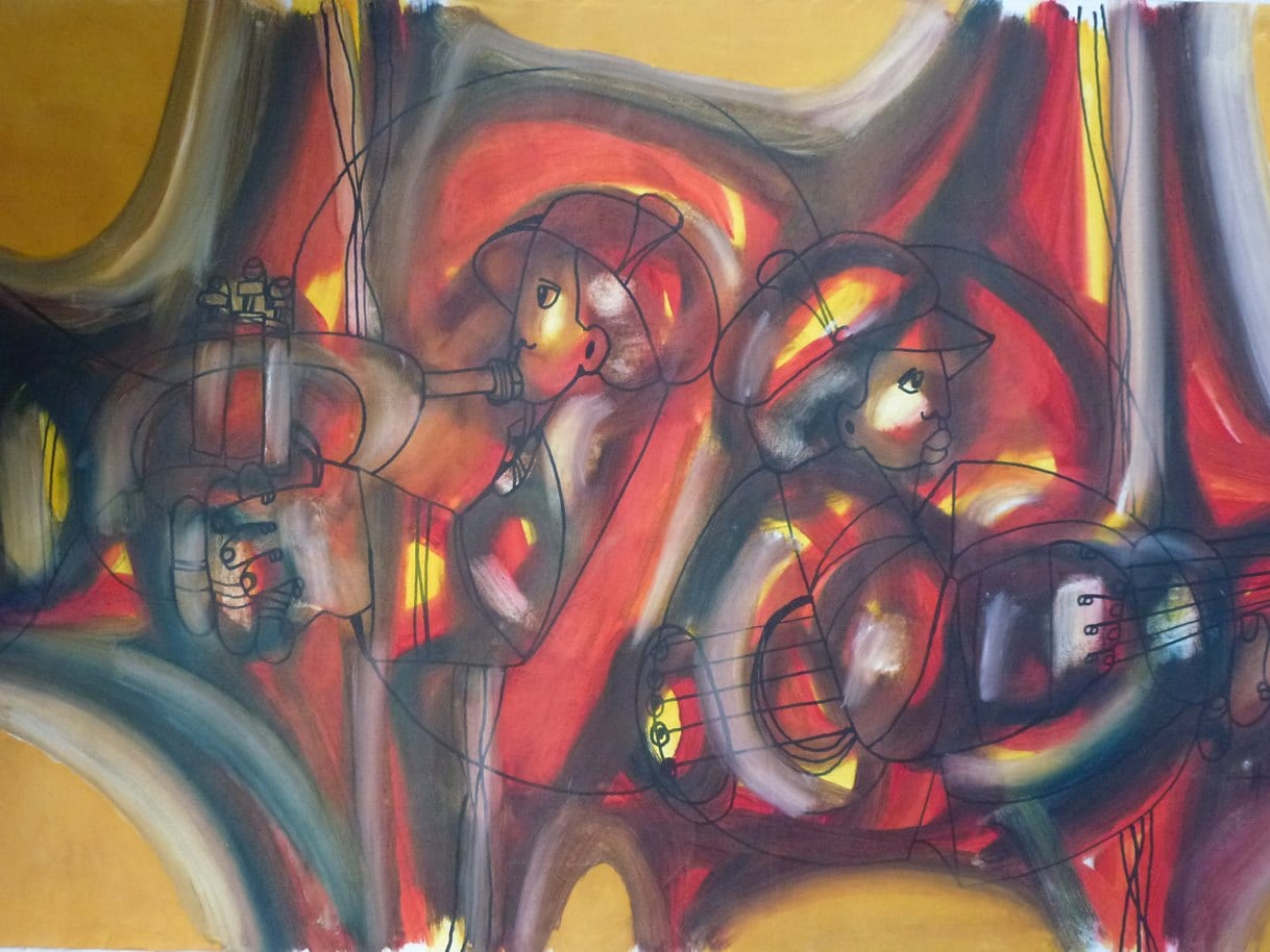Musicians by Ntukwana, Hargreaves