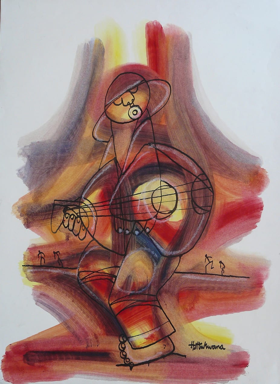 Guitar Player 1 by Ntukwana, Hargreaves