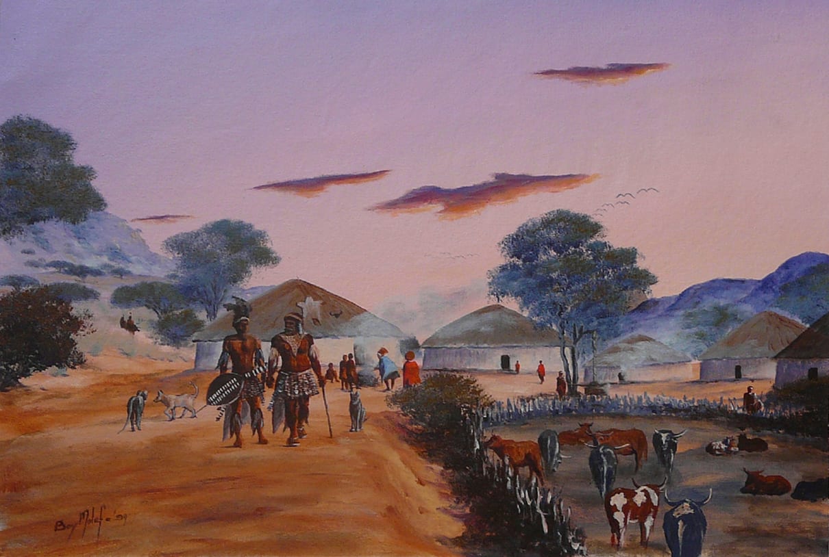Zulu Warriors by Molefe, Boyi