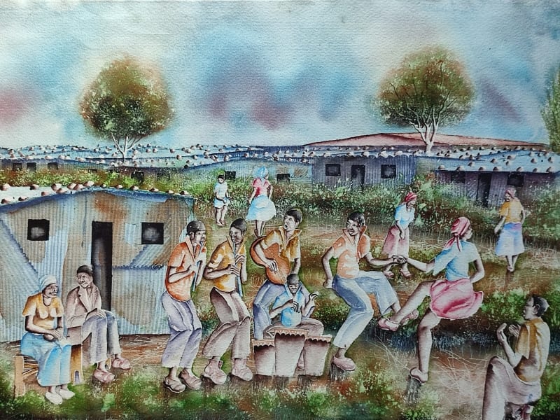 Musical Afternoon on Location (5) by Hlatshwayo, Isaac