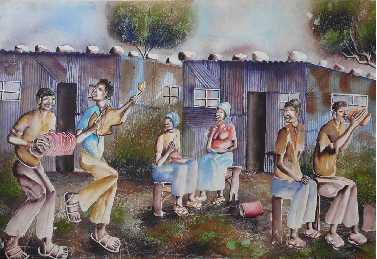 Musical Afternoon on Location (4) by Hlatshwayo, Isaac