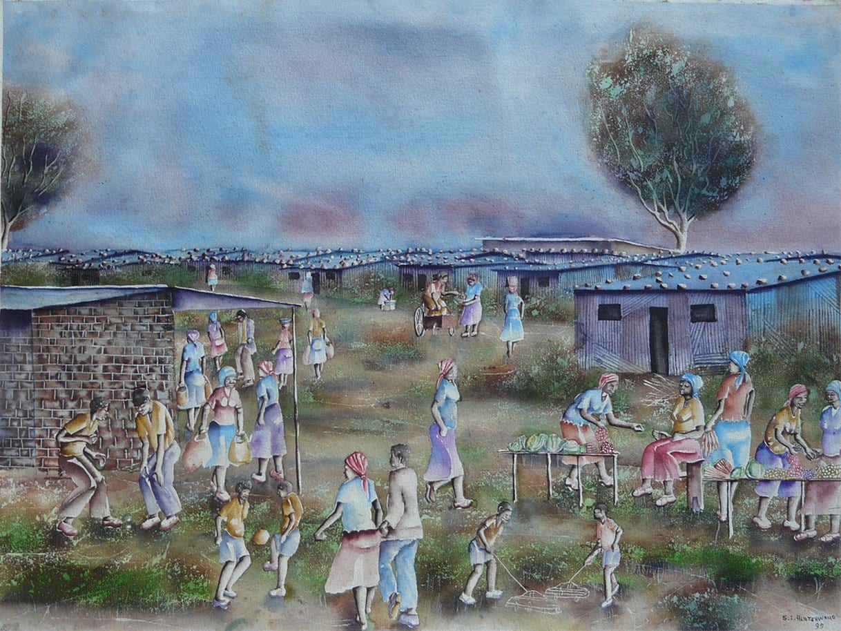 Township Vendors (1) by Hlatshwayo, Isaac
