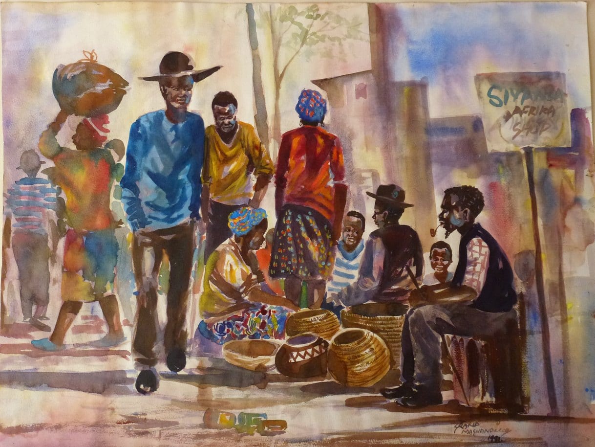Street Market by Maghandlela, Grand
