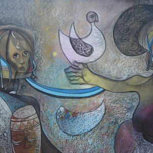 The Peace Dove by Saoli, Winston