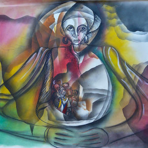 Mother Africa by Saoli, Winston
