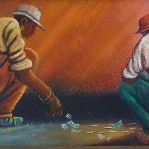Playing Dice by Mzimba, Velaphi