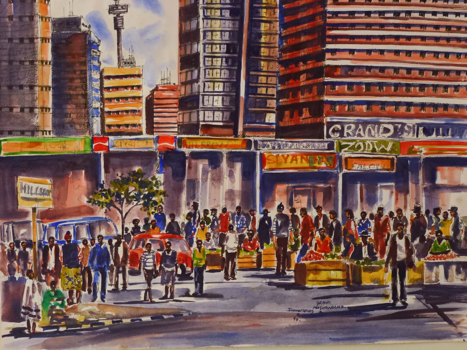 Hillbrow- Johannesburg by Maghandlela, Grand