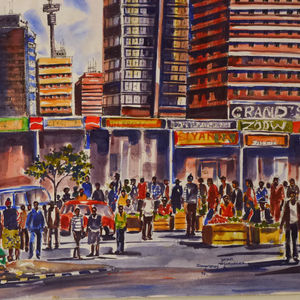 Hillbrow- Johannesburg by Maghandlela, Grand