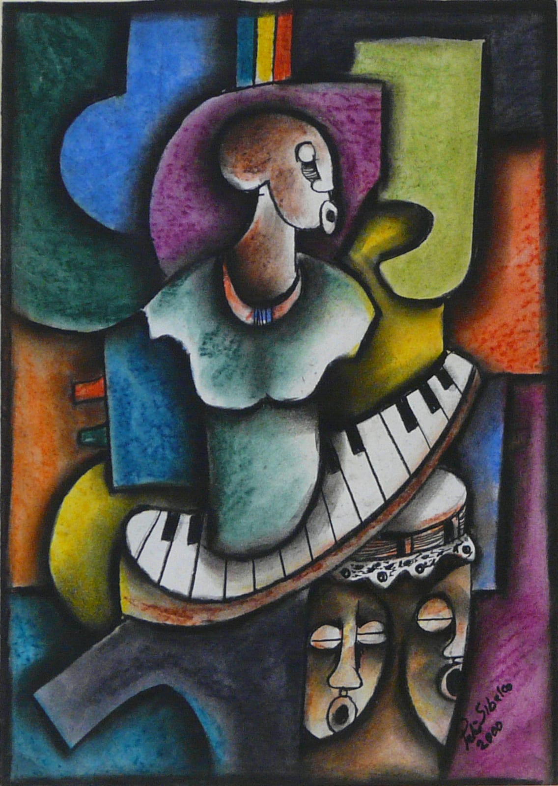 Keyboard Player - 2 by Sibeko, Peter