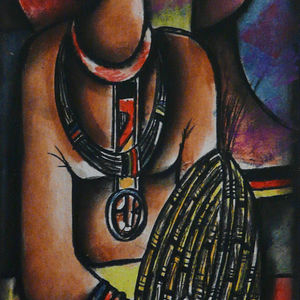Basket Weaving by Sibeko, Peter