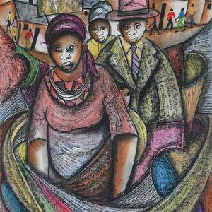 Portrait of a Family by Sibeko, Peter