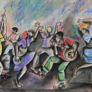 Dancing by Sibeko, Peter