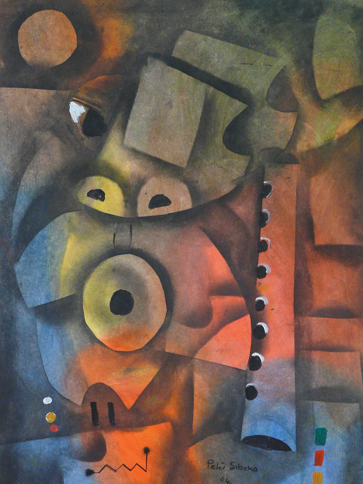 Flute Player - an Abstract by Sibeko, Peter