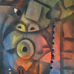 Flute Player - an Abstract by Sibeko, Peter