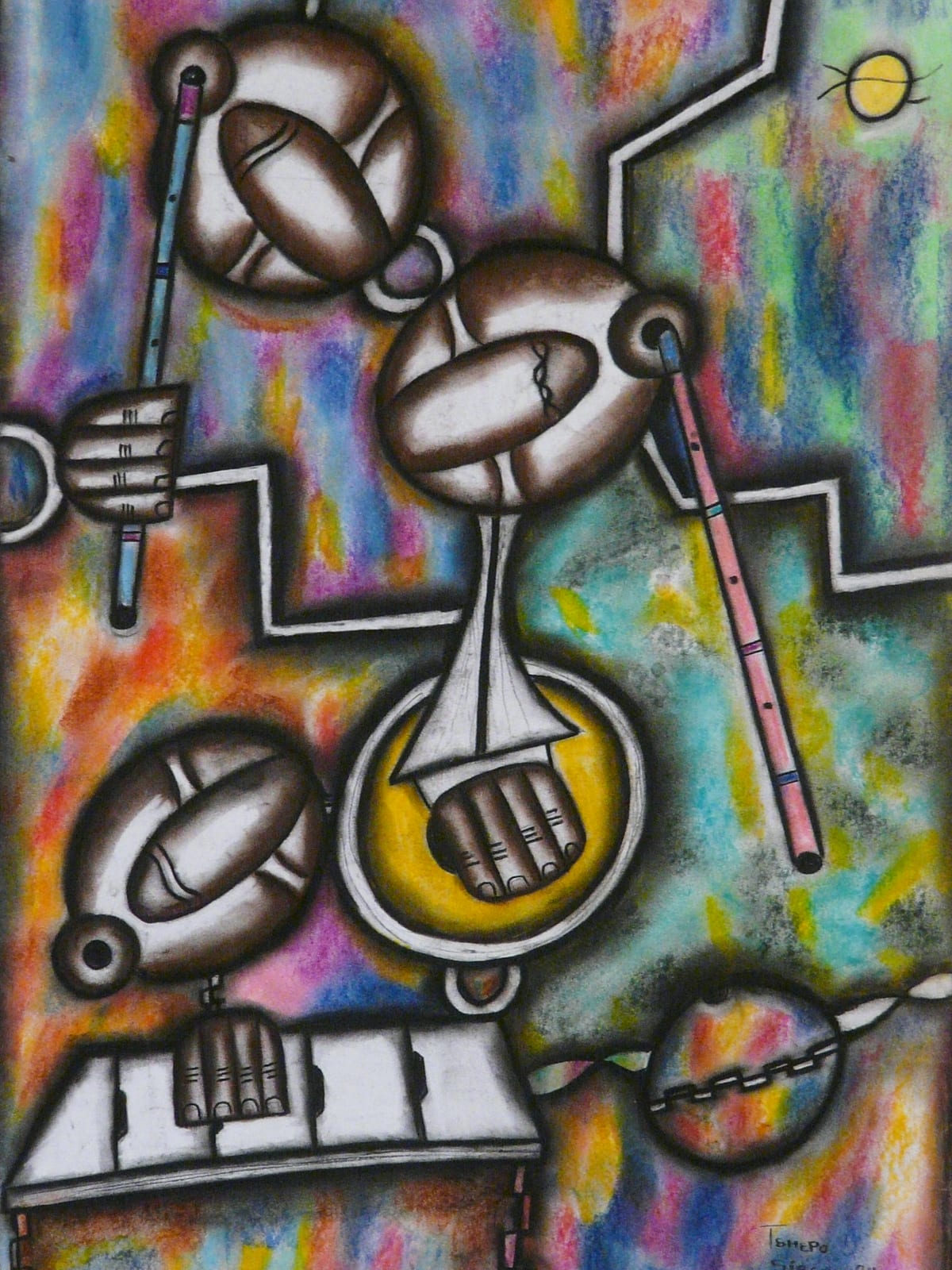 A World Of Music by Sibeko, Tshepo