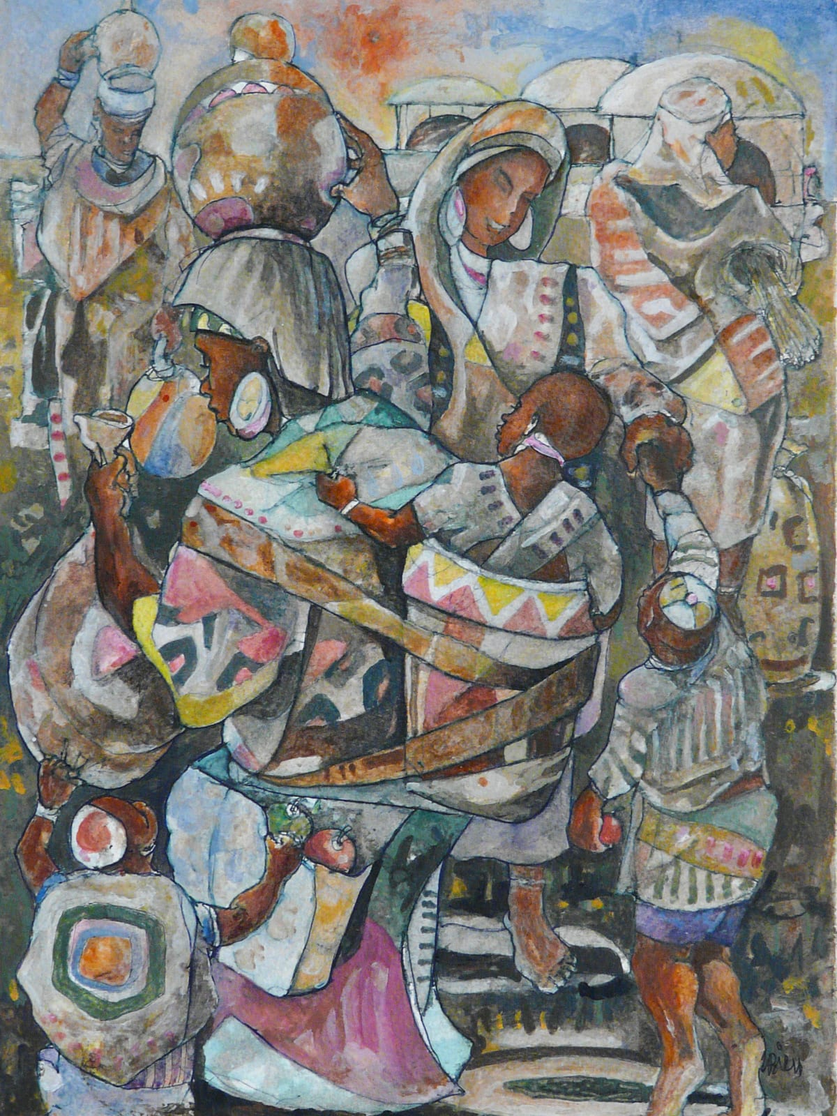 Heading Home with Kids by Fataar, Bielal