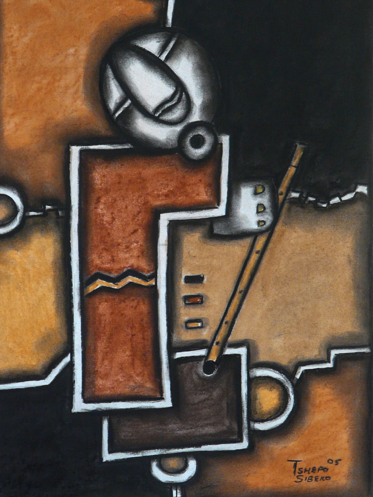 Musician - a Flutist by Sibeko, Tshepo