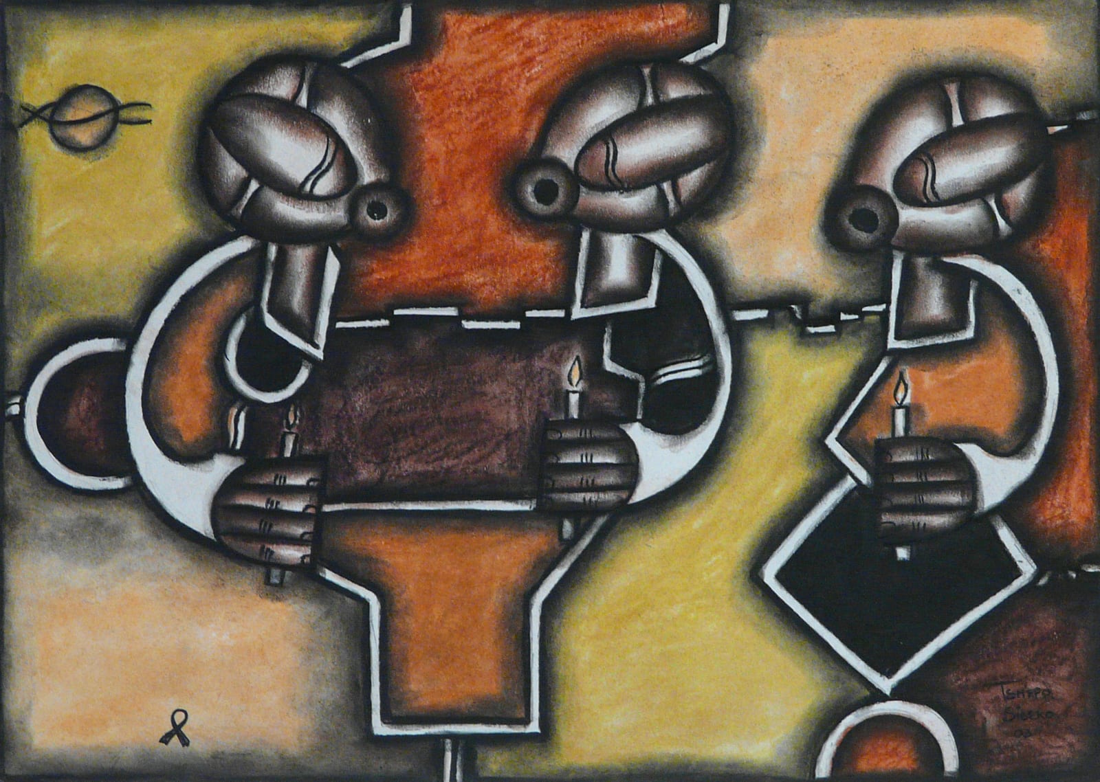 Candlelights by Sibeko, Tshepo