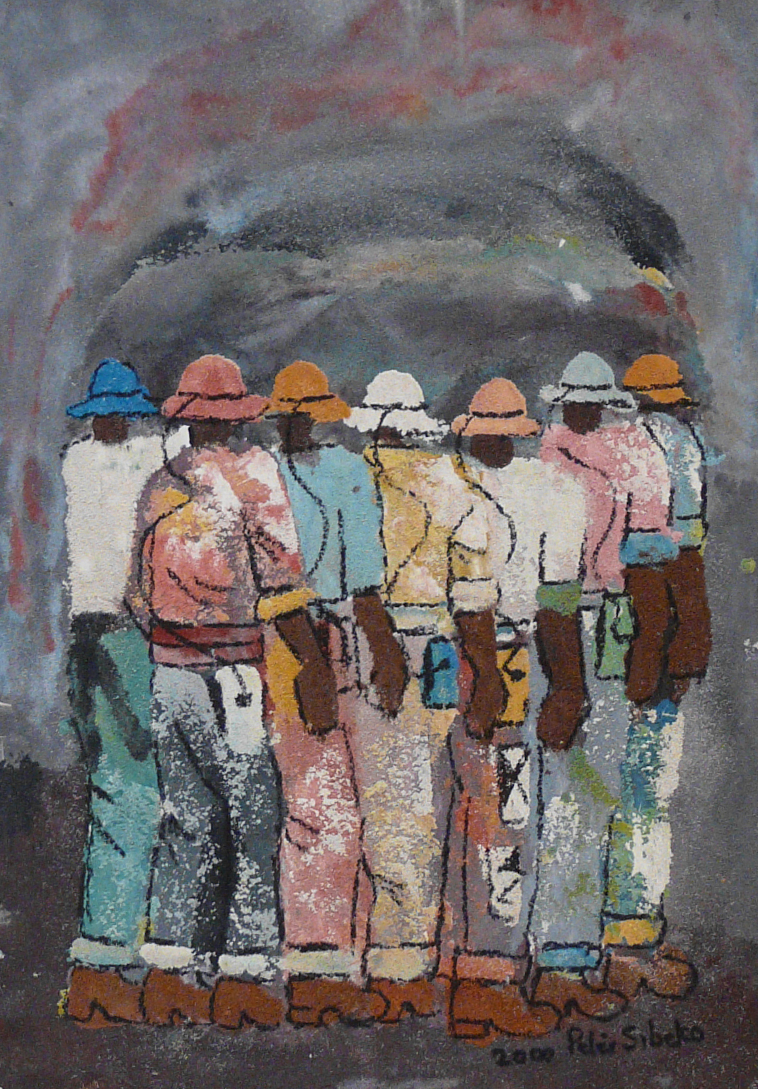 Group of Miners