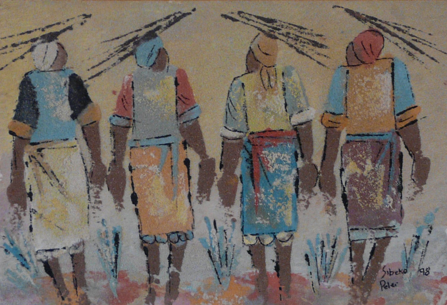 In The Fields by Sibeko, Peter