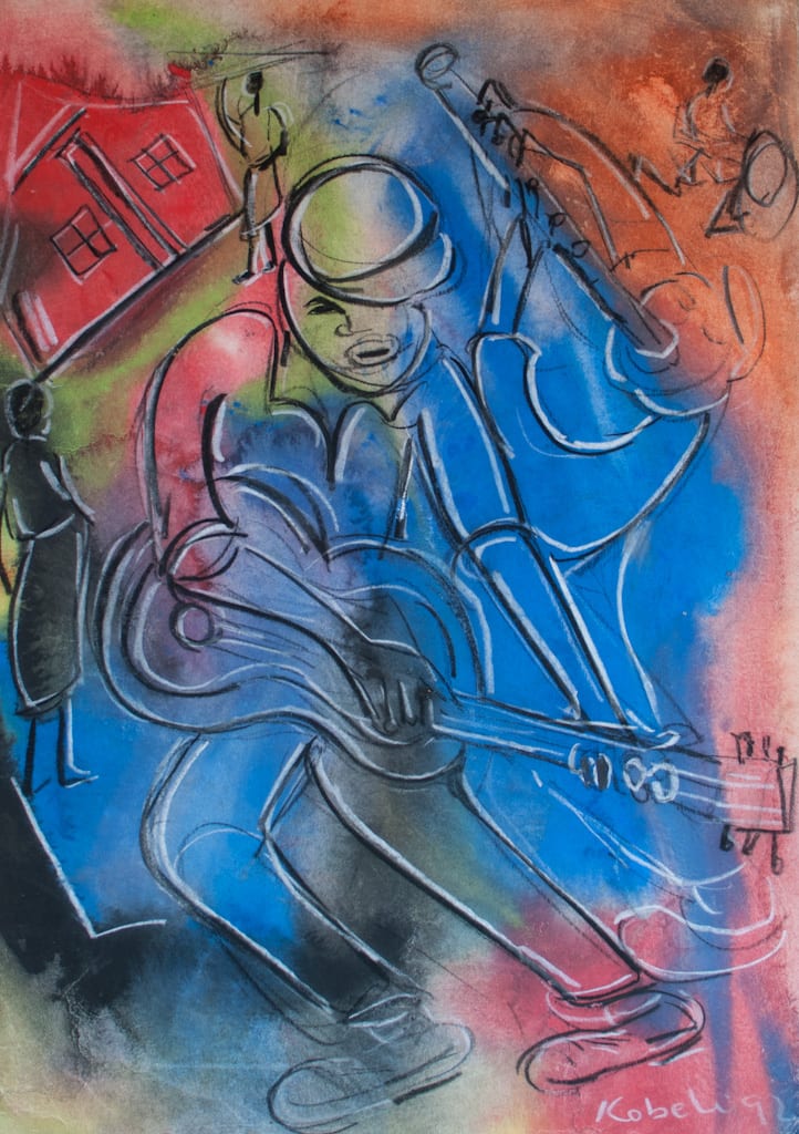 Guitarist by Kobeli, Eli