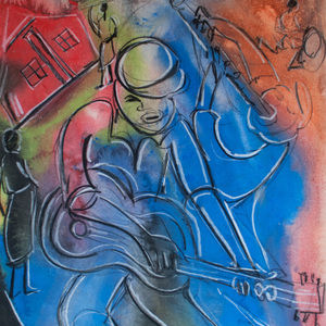 Guitarist by Kobeli, Eli