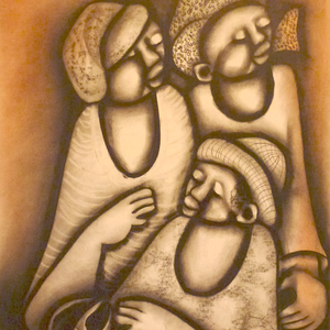 Fishmonger by Mbele, David