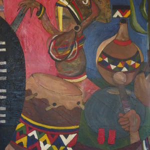 Tribal Dance (2) by Mahlangu, Speelman
