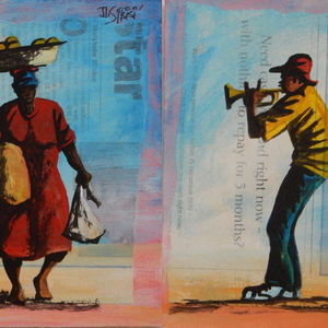 Work and Play by Sibisi, Dumisani