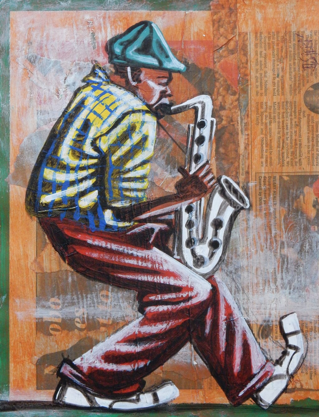 Saxophone Player by Sibisi, Dumisani