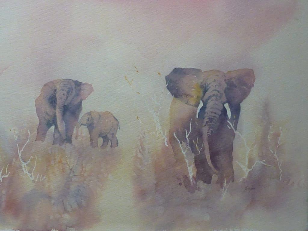 African Elephant Series - 2 by Cooper, Jim