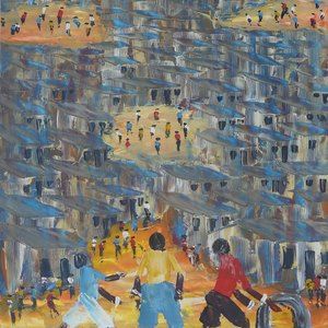 Hot Summer Township Day by Sekhaolelo, Solomon