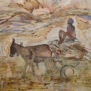 Donkey Cart Rider by Rogers, CJ