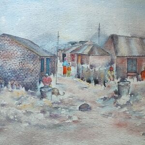 Artwork by Ntimbane, Alphen