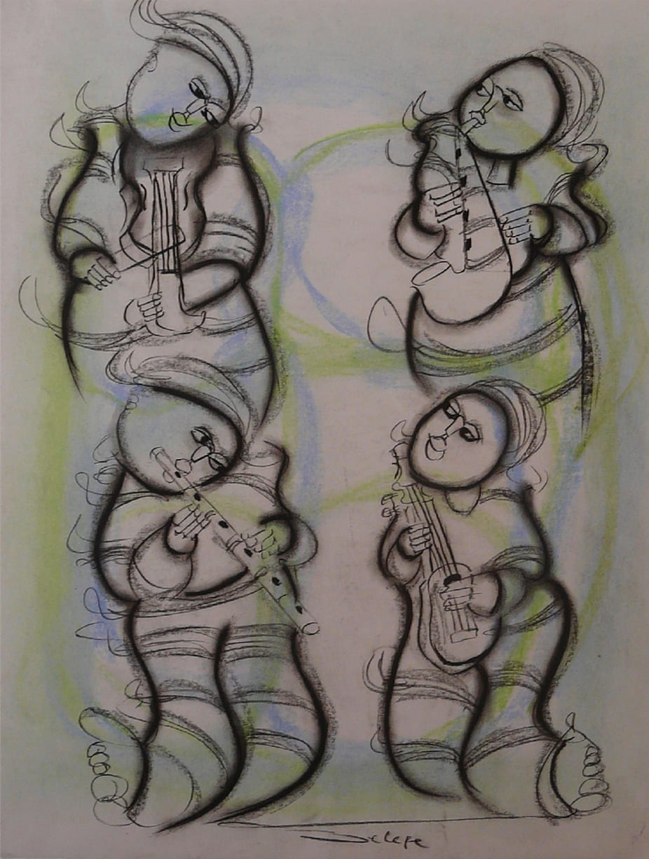 A Merry Band of Four by Selepe, Daniel