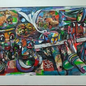 Artwork by Zwane, Wiseman