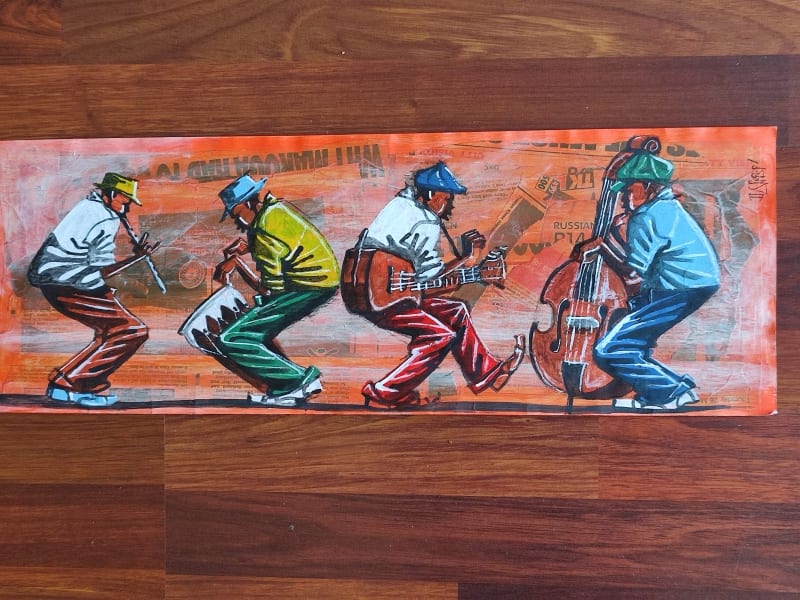 Musicians in Action (2) by Sibisi, Dumisani
