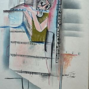 Flute Player by Jiyane, Mvemve