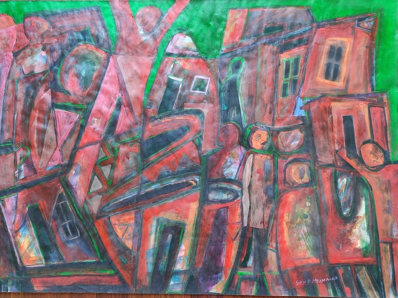 Congested Living by Msimango, Sipho