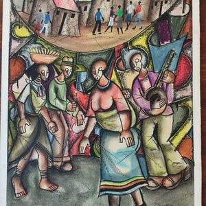 Village Life (1) by Sibeko, Peter