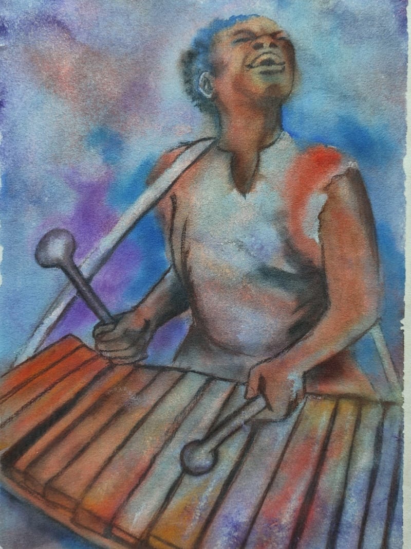 Xylophone Musician by Ketye, Duke