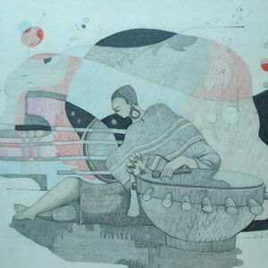Artwork by Mafa, Sol