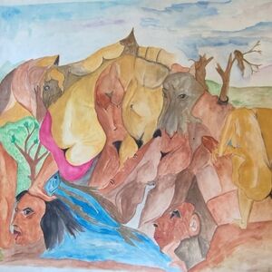 Artwork by Ntimane, W