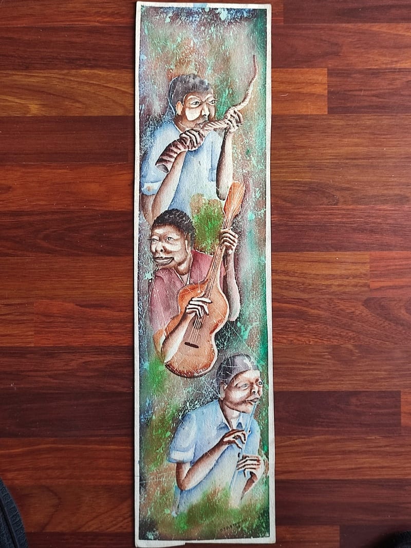 Musicians - a Trio by Hlatshwayo, Isaac