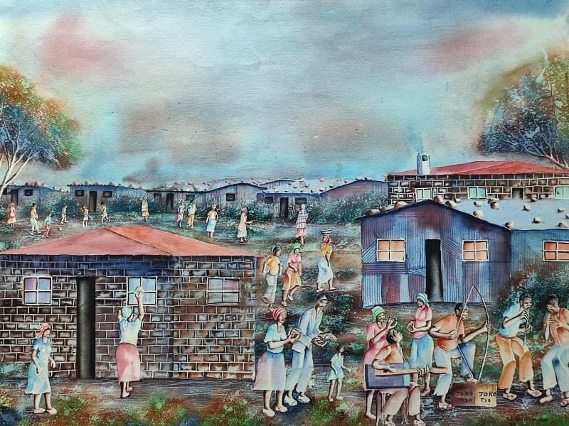 Musical Afternoon on Location (3) by Hlatshwayo, Isaac