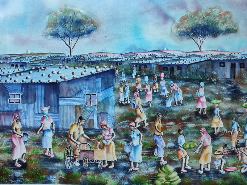 Township Vendors (2) by Hlatshwayo, Isaac