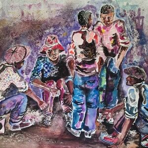 Artwork by Masipha, Daniel