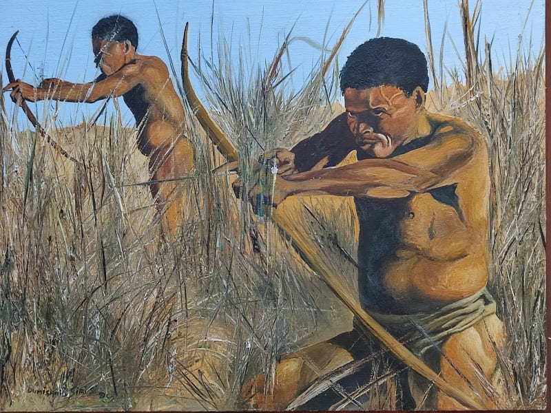 Bushmen Hunters by Sibisi, Dumisani